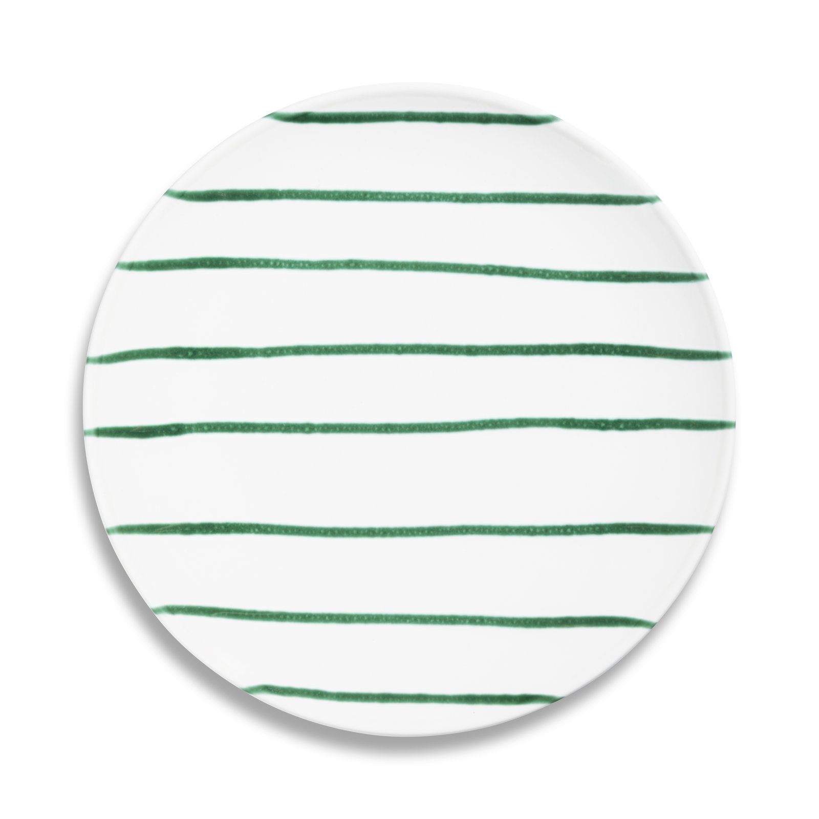 Grün gestreift, Speiseteller Cup (Ø 25cm)