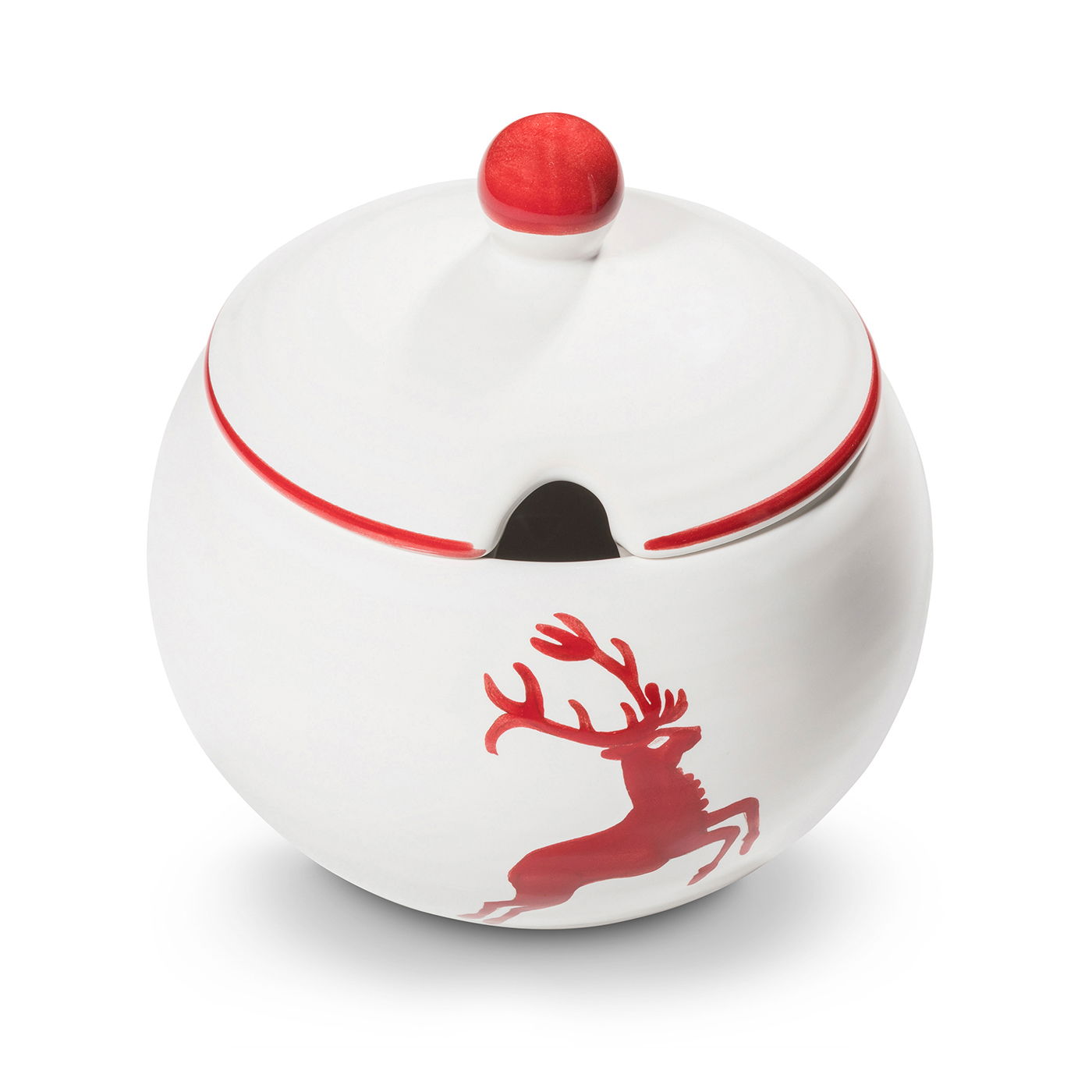 Zuckerdose mit Ausschnitt Zuckerdose mit Ausschnitt