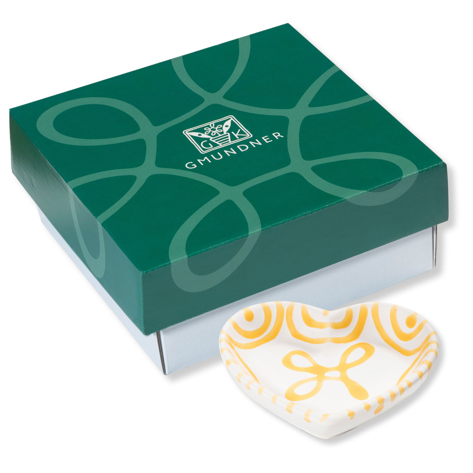 Herzschale im Geschenkkarton