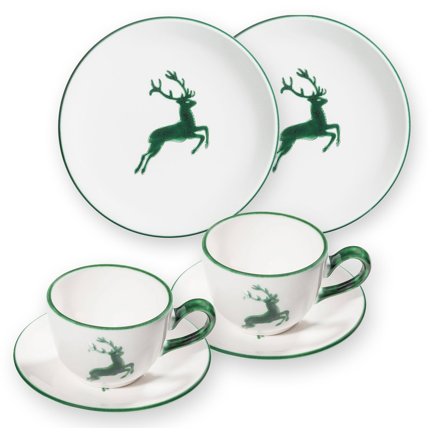 Grüner Hirsch, Frühstück für 2 Cup