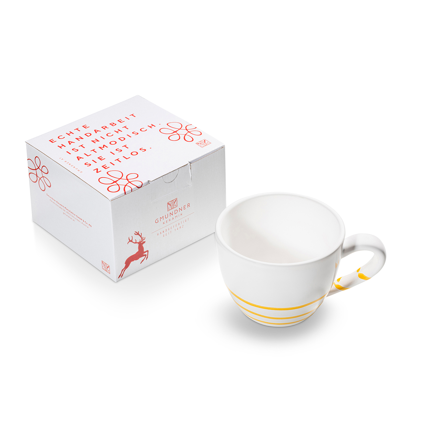 Pure Flamed Yellow, Large Cup (0,4 L) Pure Flamed Yellow, Large Cup (0,4 L)