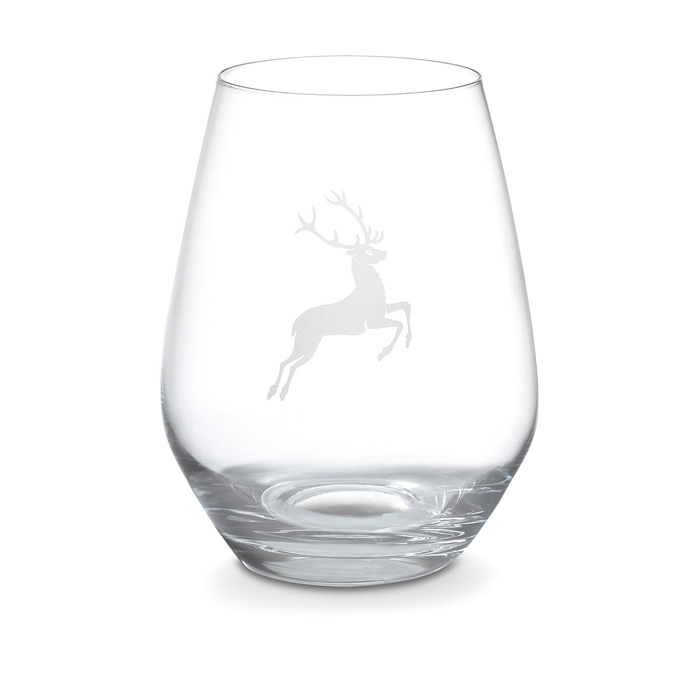 Wasserglas Hirsch am Glas Wasserglas Hirsch am Glas