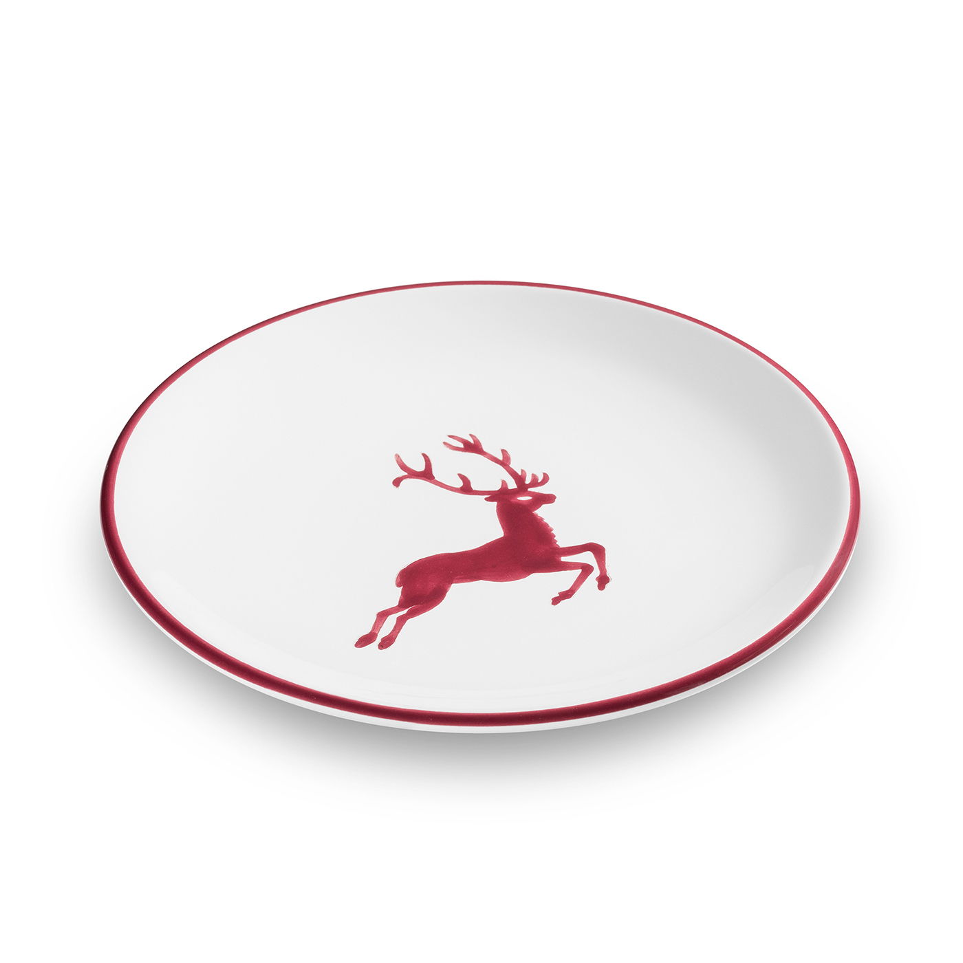 Bordeauxroter Hirsch