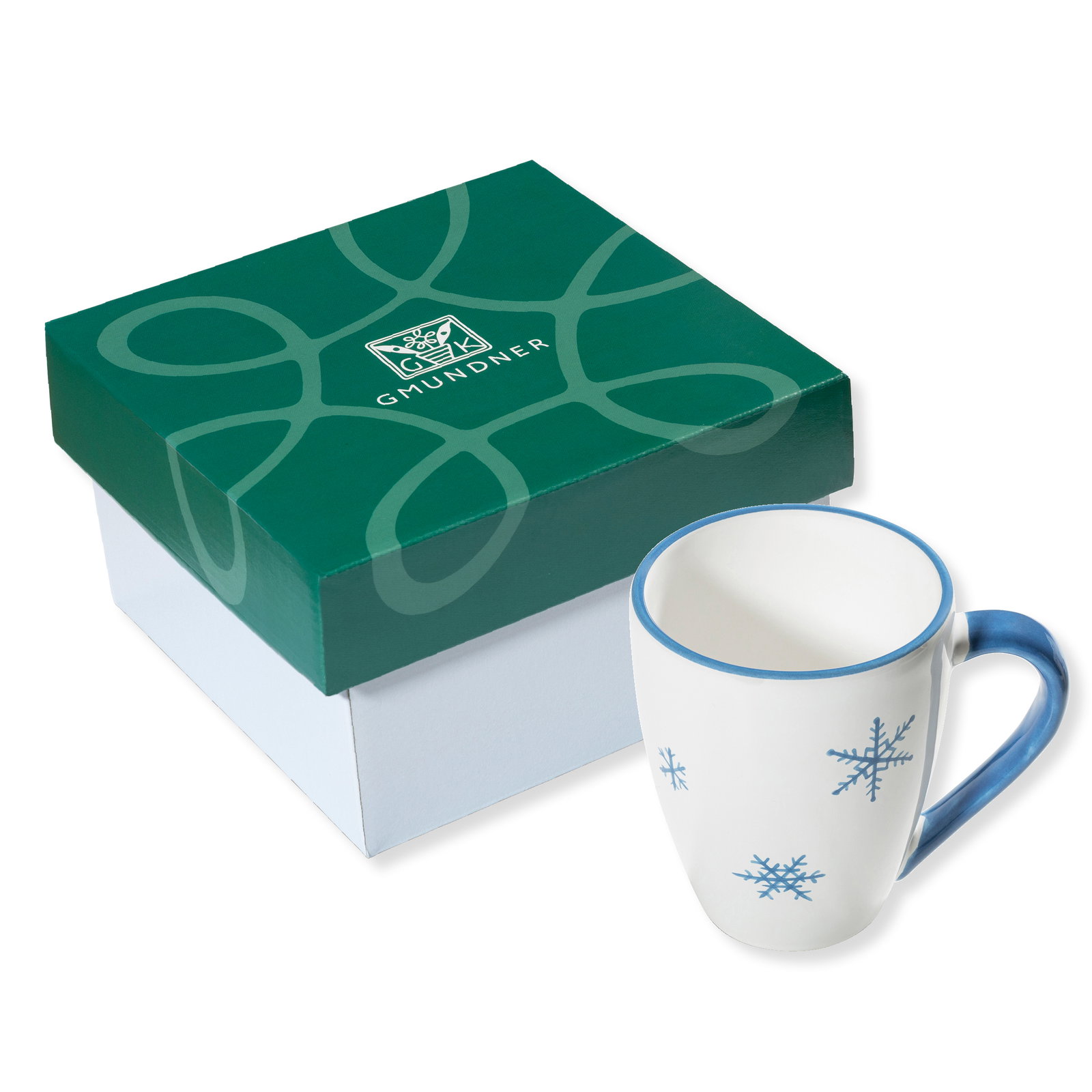 Mug with handle in gift box