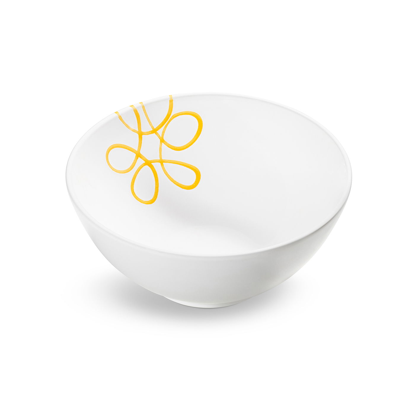 Pure Flamed Yellow, Bowl (Ø 23Cm) Pure Flamed Yellow, Bowl (Ø 23Cm)