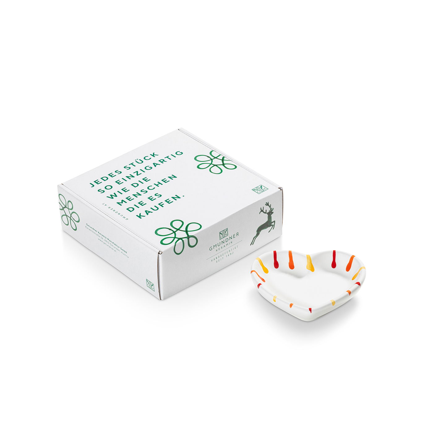 Herzschale im Geschenkkarton Herzschale im Geschenkkarton