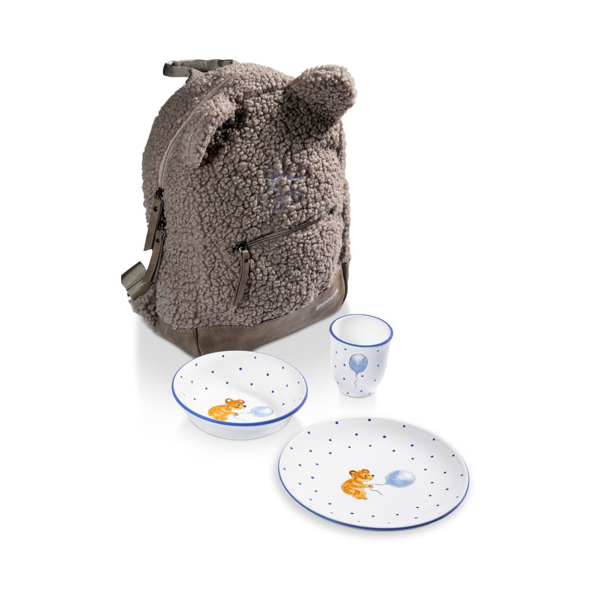Kinderset mit Bär