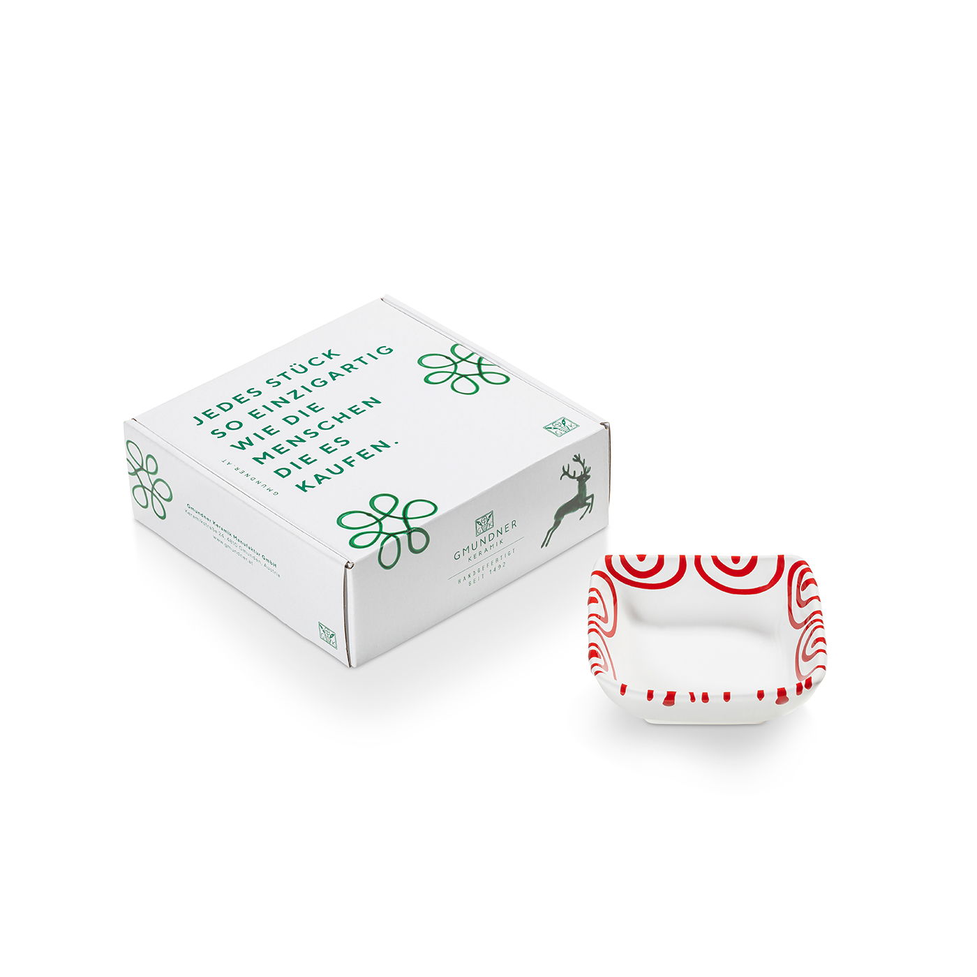 Snack Bowl Square In Gift Box Snack Bowl Square In Gift Box
