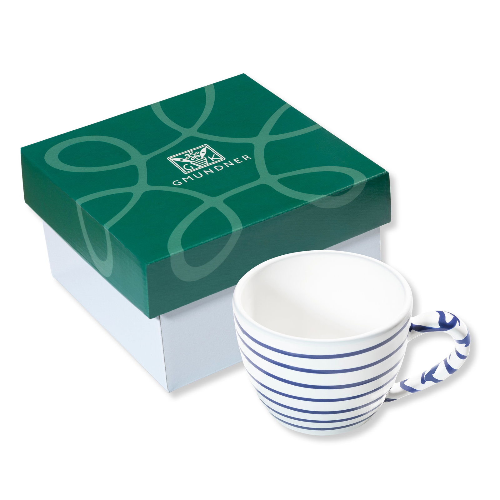 Dark Blue Flamed, Maxima Tea Cup (0.4 L)