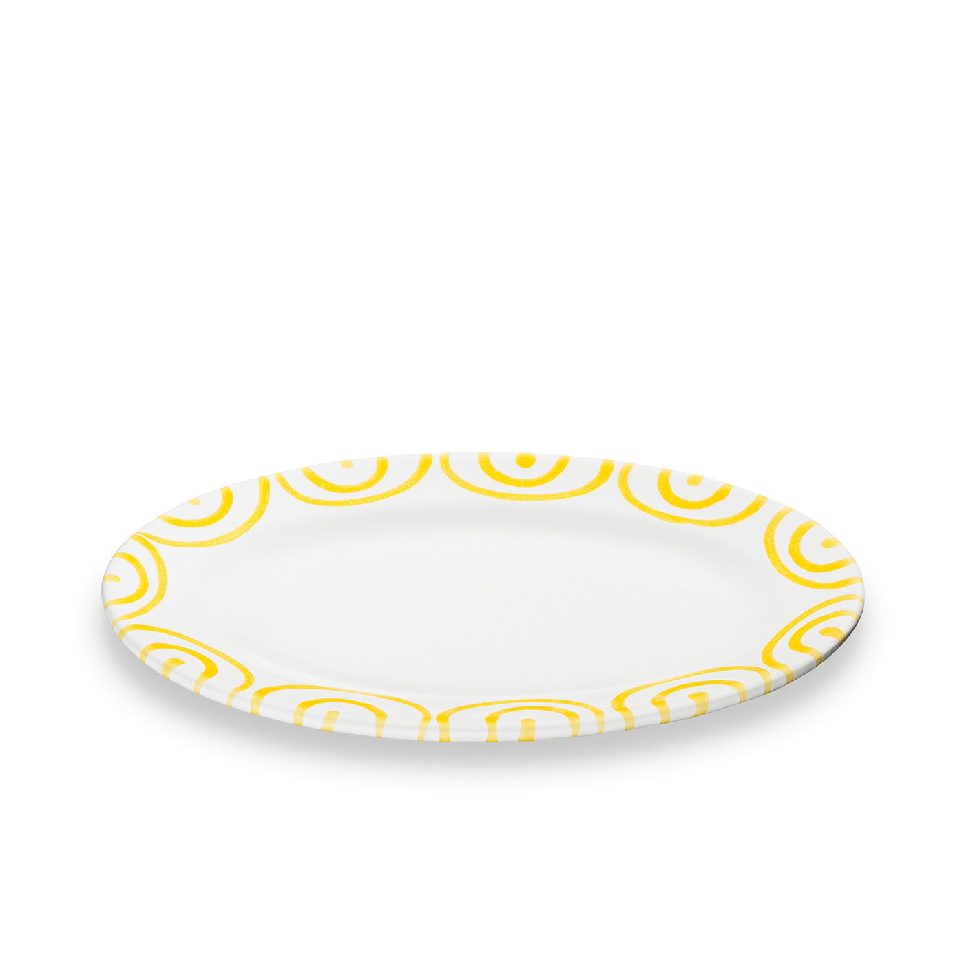 Oval Platter With Rim Oval Platter With Rim