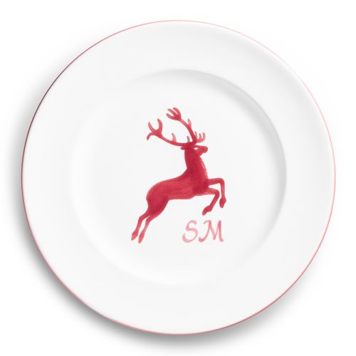 Dessertteller Gourmet mit Initialen Dessertteller Gourmet mit Initialen