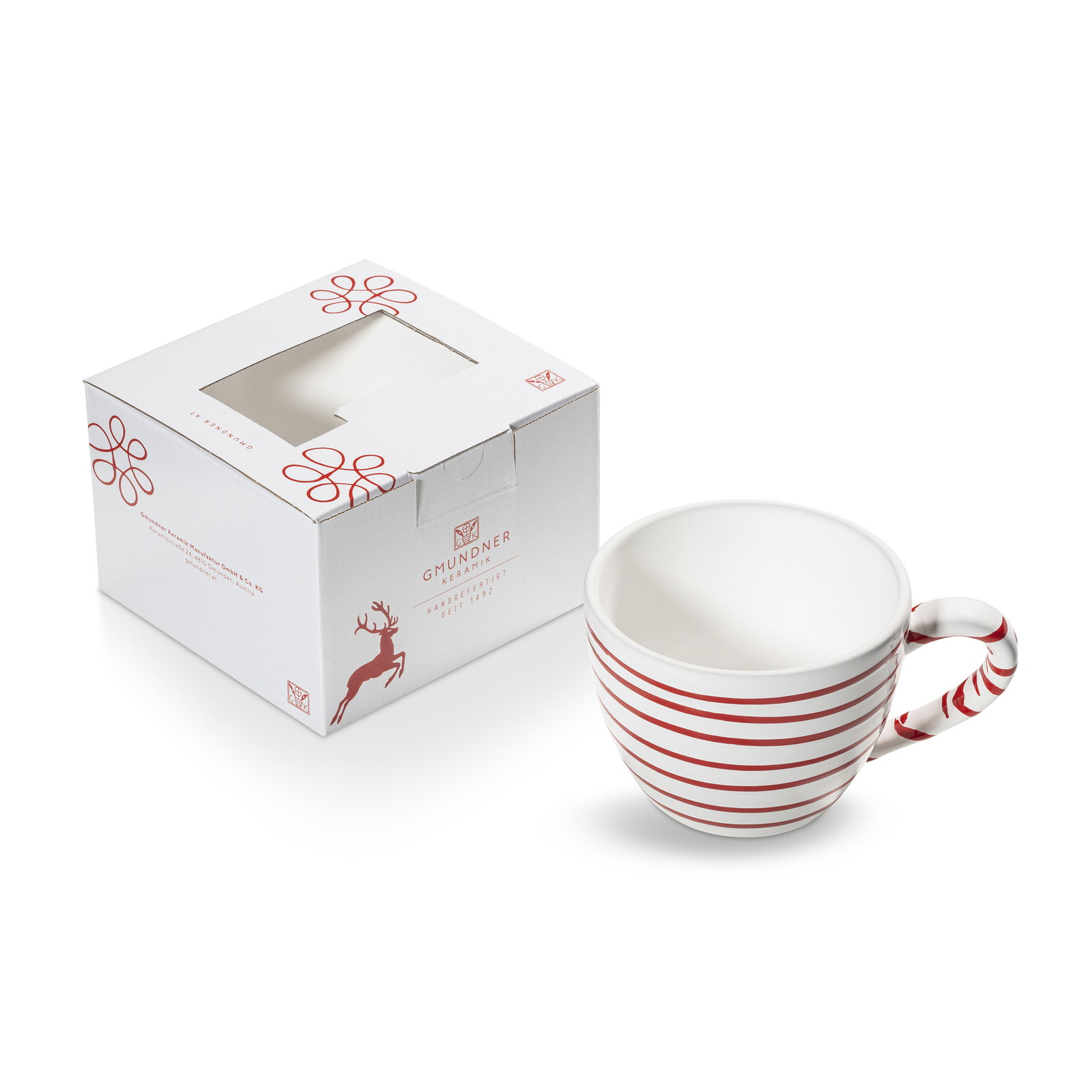 GMUNDNER KERAMIK Manufaktur 0106ttma12 graugeflammt Taza de té Maxima, 0,4 l GMUNDNER KERAMIK Manufaktur 0106ttma12 graugeflammt Taza de té Maxima, 0,4 l