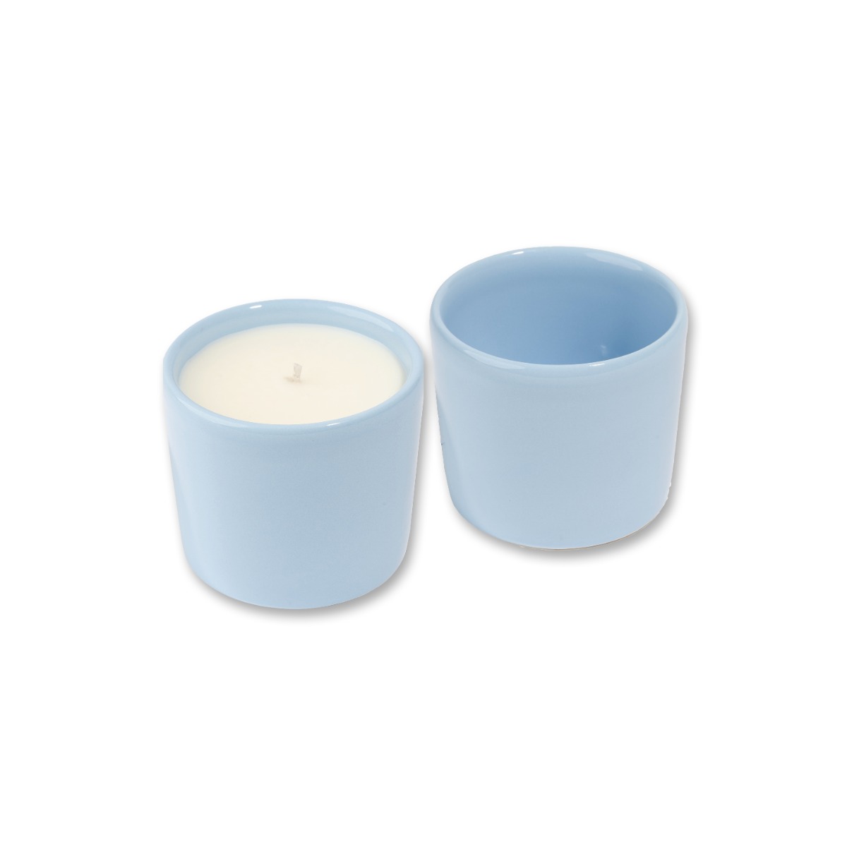 Set Becher und Duftkerze Set Becher und Duftkerze