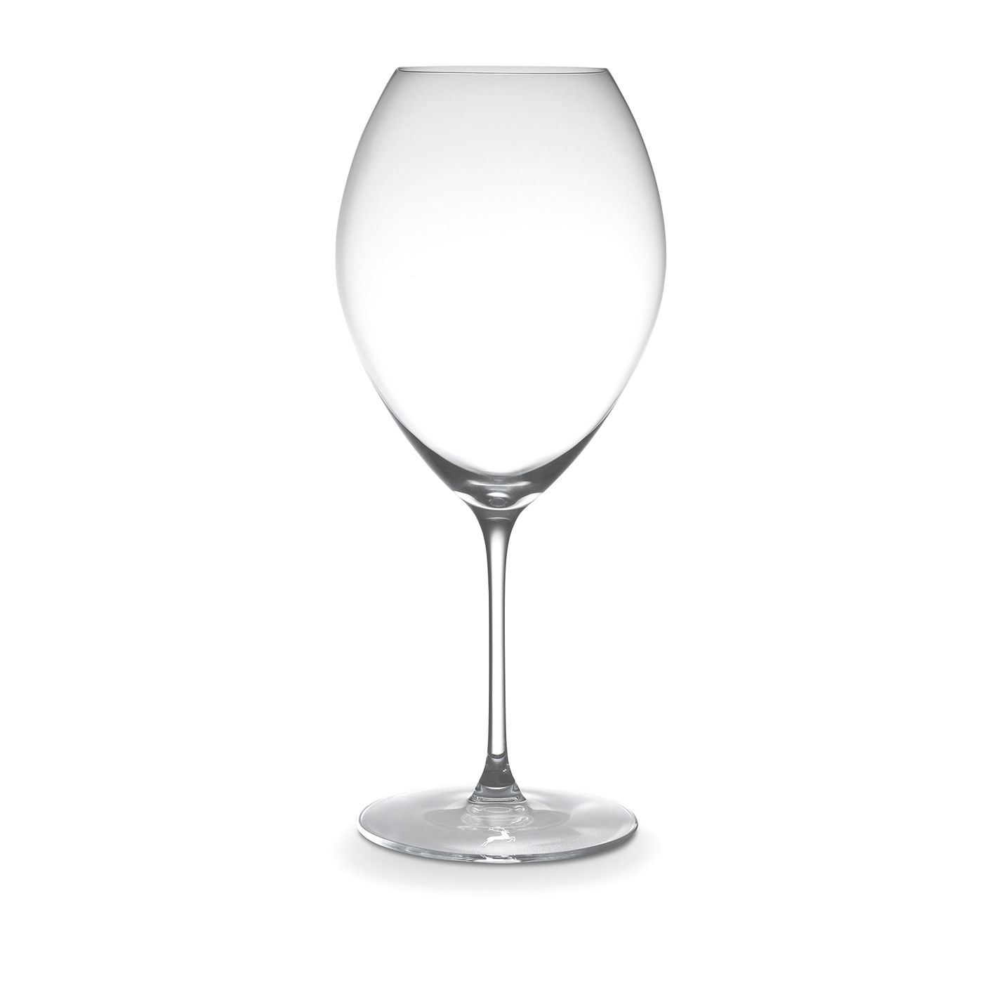 Bordeauxglas Hirsch a. Bodenplatte