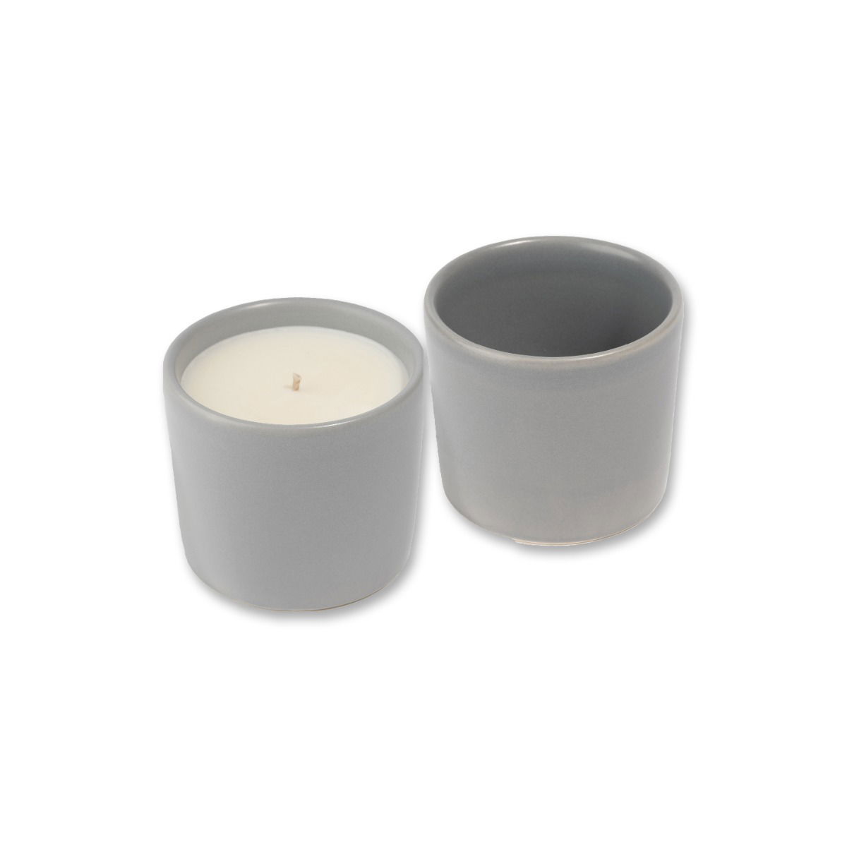 Set Becher und Duftkerze