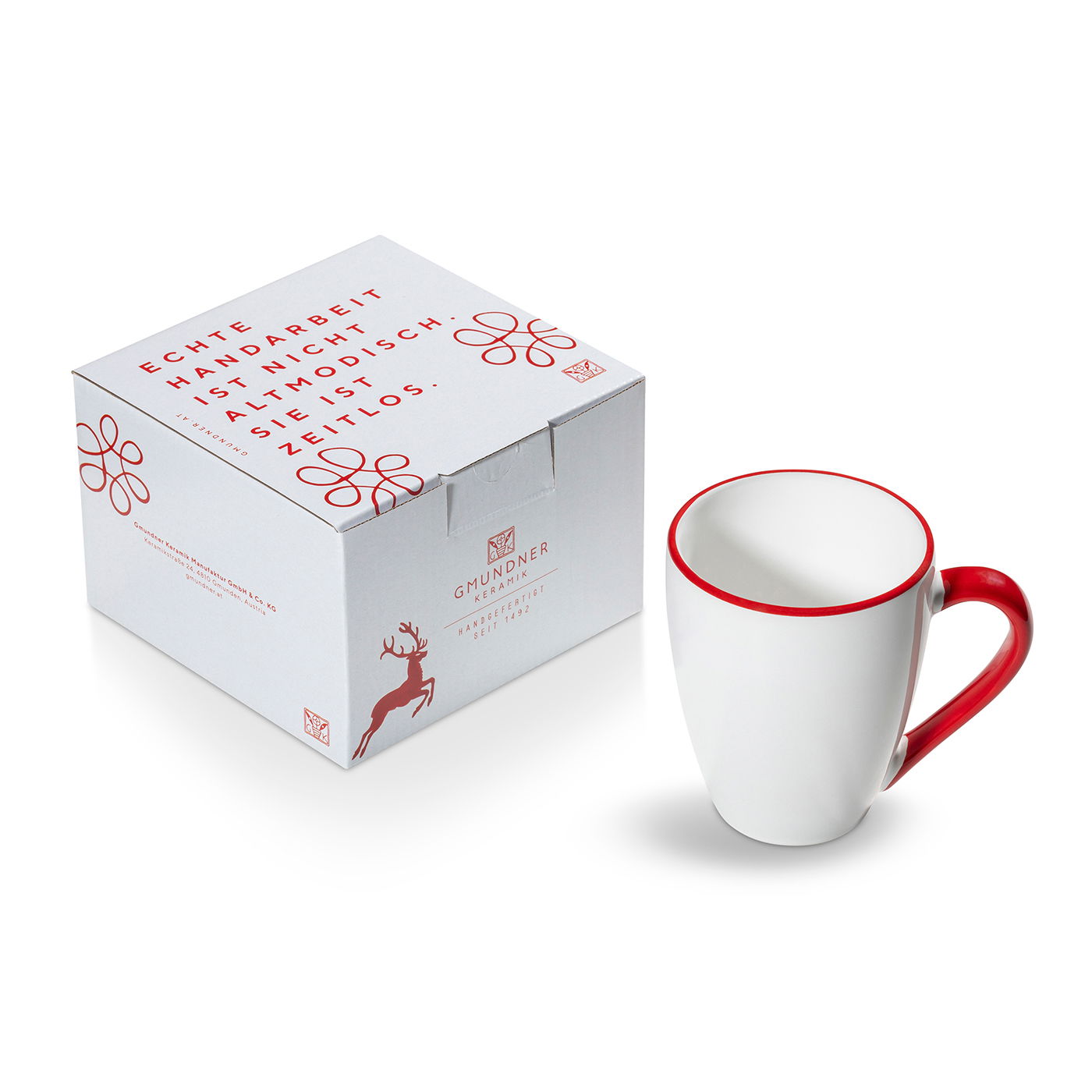 Rim Ruby Red, Mug With Handle 0,3L