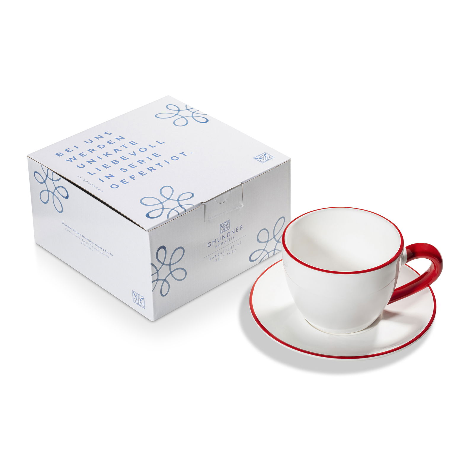 Teetasse Maxima mit Unterteller Teetasse Maxima mit Unterteller