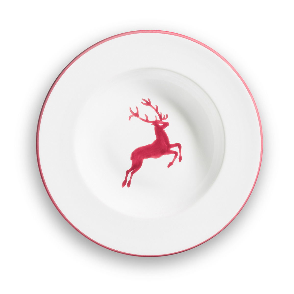 Soup plate Gourmet with initials