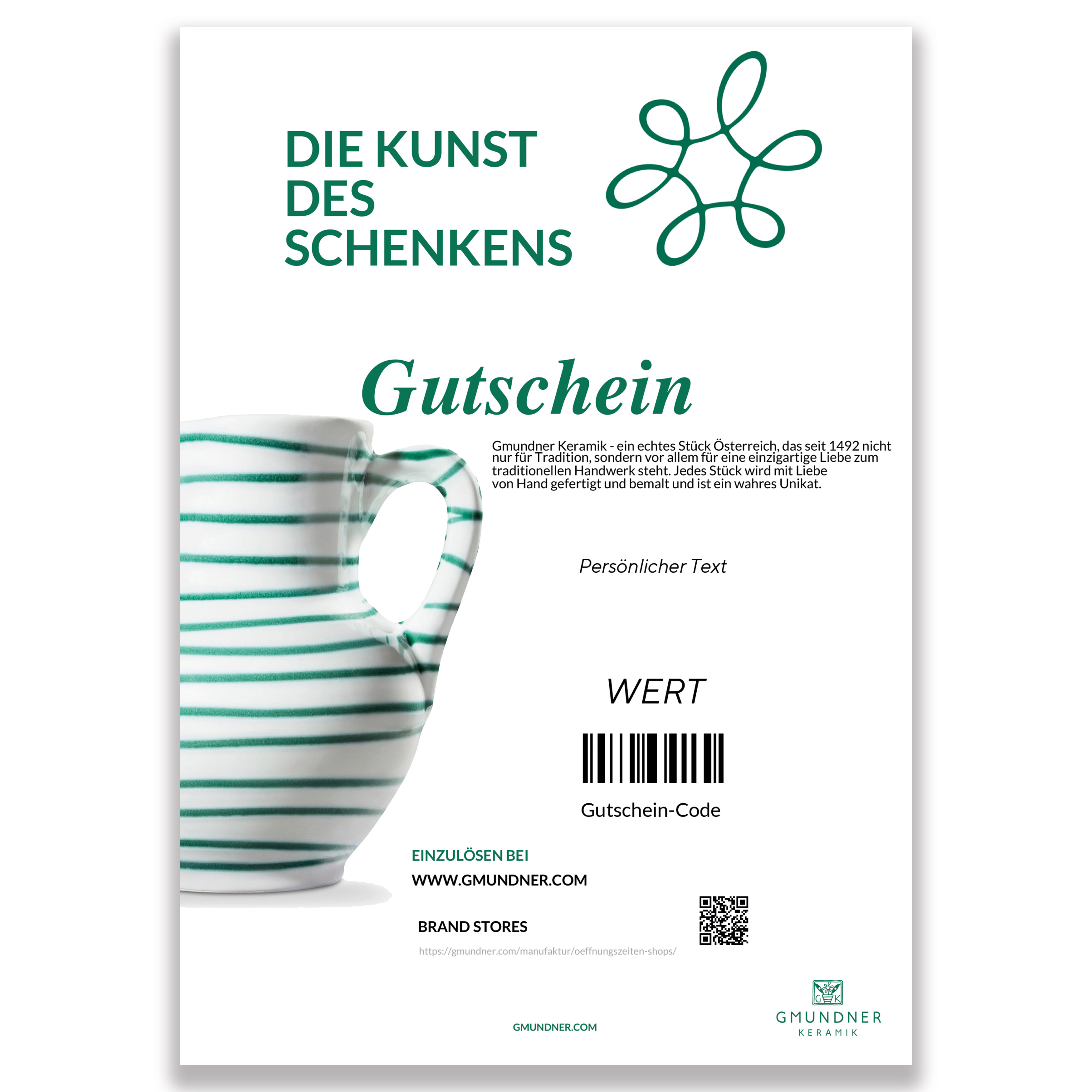 Bon d'achat Webshop (en ligne)