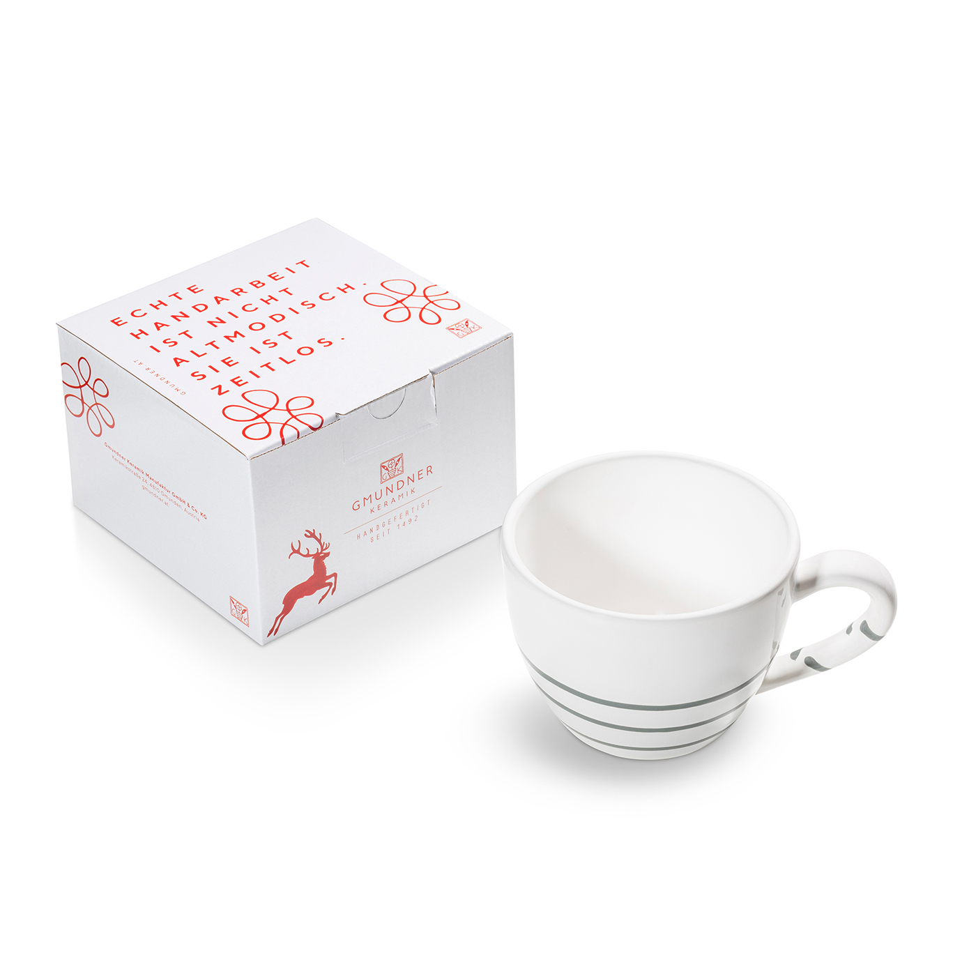 Pure Flamed Grey, Large Cup (0,4 L) Pure Flamed Grey, Large Cup (0,4 L)