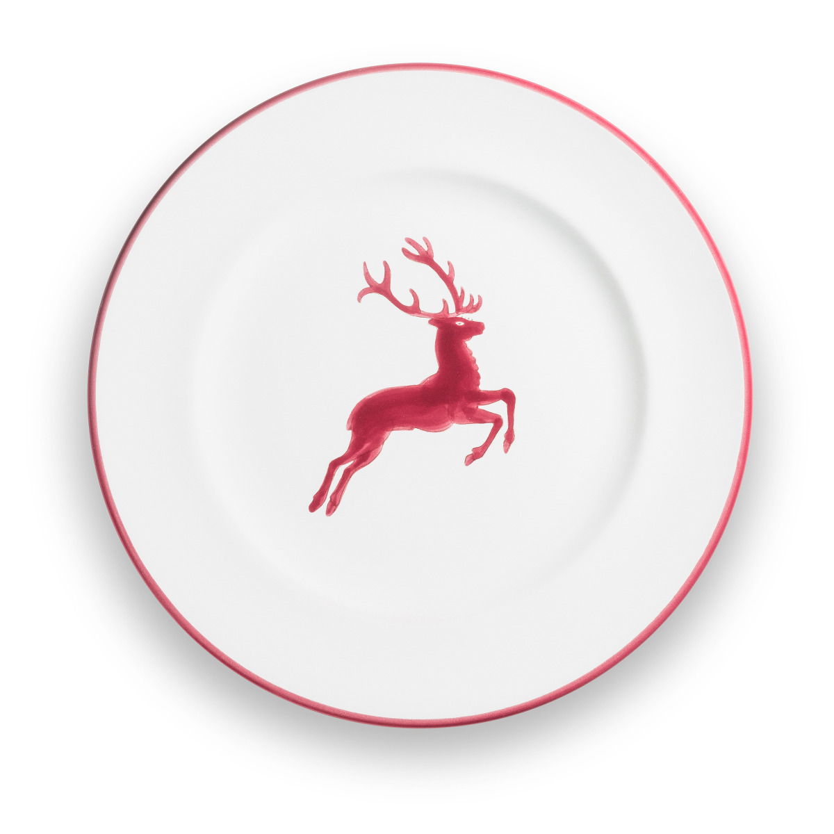 Dessert plate Gourmet with initials