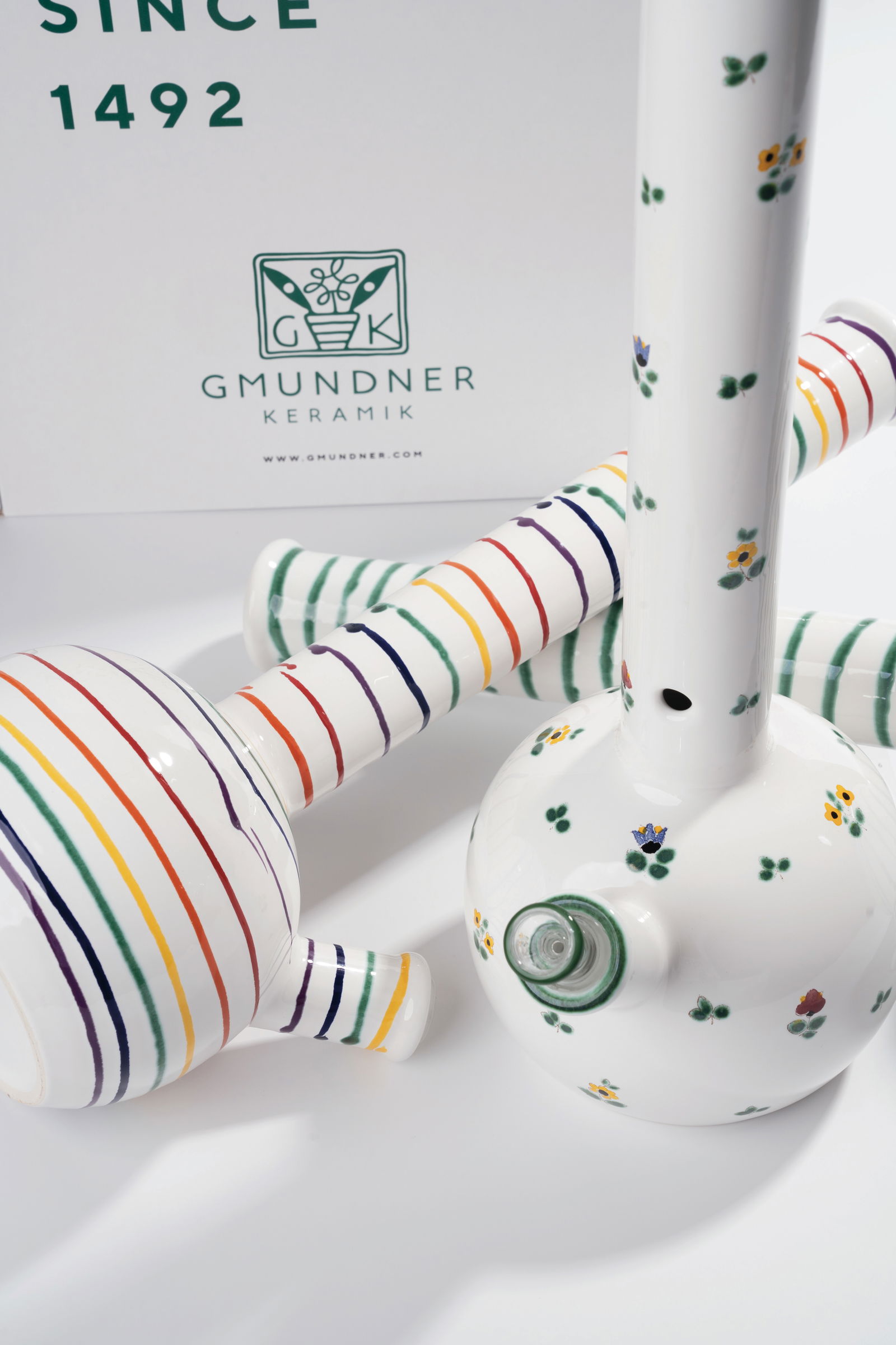 Geflammt, Bong H: 45cm Geflammt, Bong H: 45cm