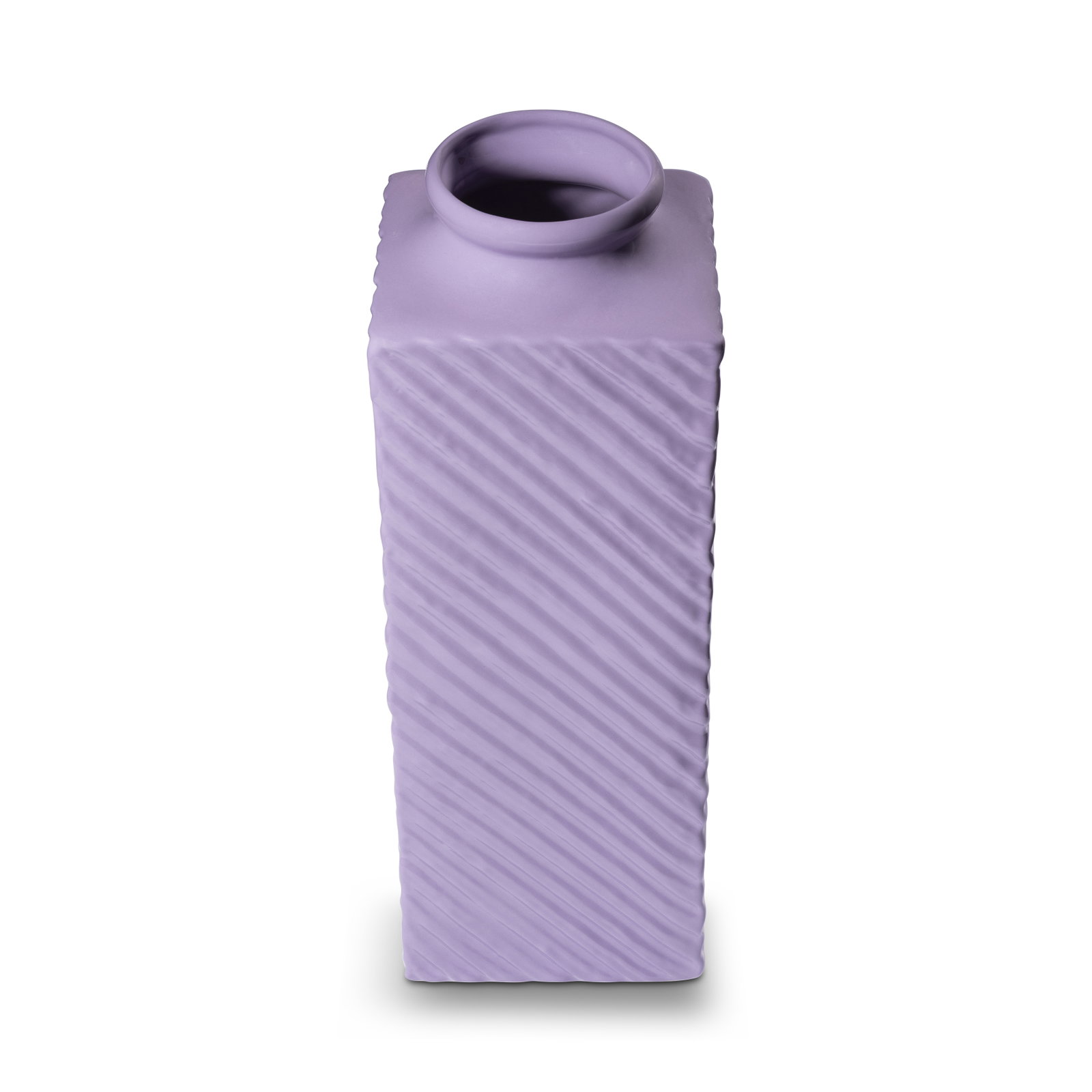 Vase Altenburg 40cm | Flieder glänzend