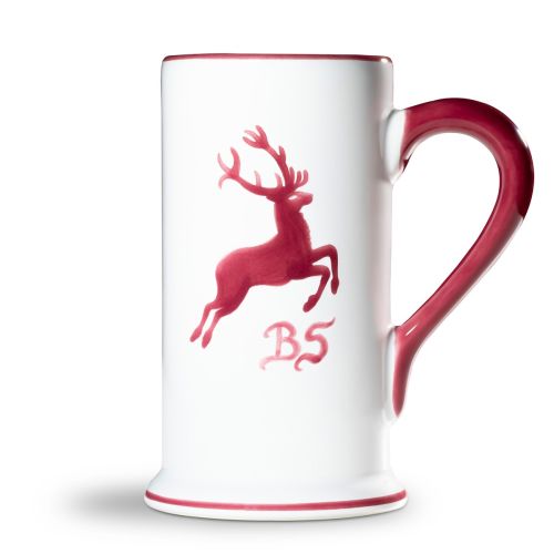 Bierkrug mit Initialen Bierkrug mit Initialen