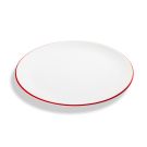 Rim Ruby Red, Plate (Ø 25Cm)